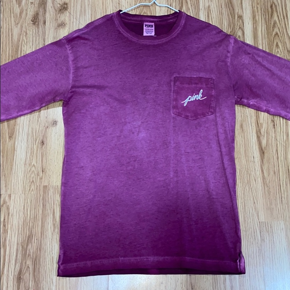 Purple PINK Long Sleeve Tee 💜